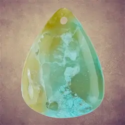 2811446024 Cabochon Gem Silica gebohrt Unikat 024 | Edelsteine, Heilsteine & Schmuck-Handel