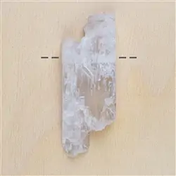 2811559001 Raw crystal spodumene drilled unique 001 | wholesaler gems & healing stones