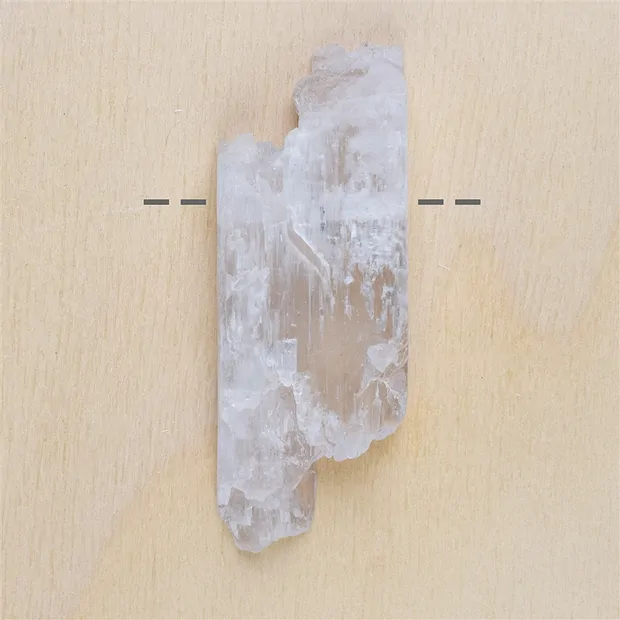 Raw crystal spodumene drilled unique 001 | wholesaler gems & healing stones