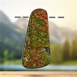 2811583026 Ammolite drilled unique 026 | Schreier wholesale; gems, healing stones & jewelry
