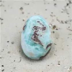 2812196038 Ei Larimar, 4,3cm, Unikat 038 | Großhändler Edelsteine, Heilsteine & Schmuck