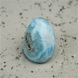 2812196050 Ei Larimar, 5,0cm, Unikat 050 | Großhändler Edelsteine, Heilsteine & Schmuck