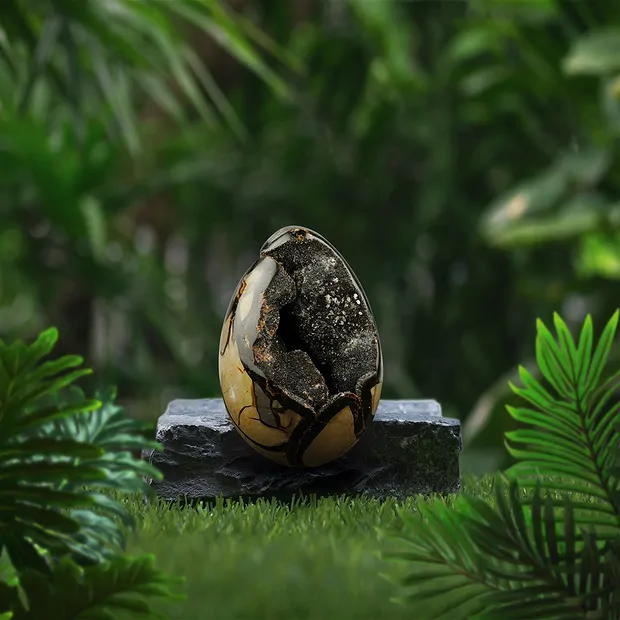Dragon egg Septarian, 12,5cm, unique 013 | wholesaler gems & healing stones