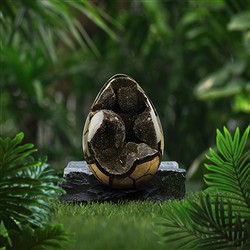 2812523017 Dragon egg Septarian, 14cm, unique 017 | Schreier gems, healing stones & jewelry