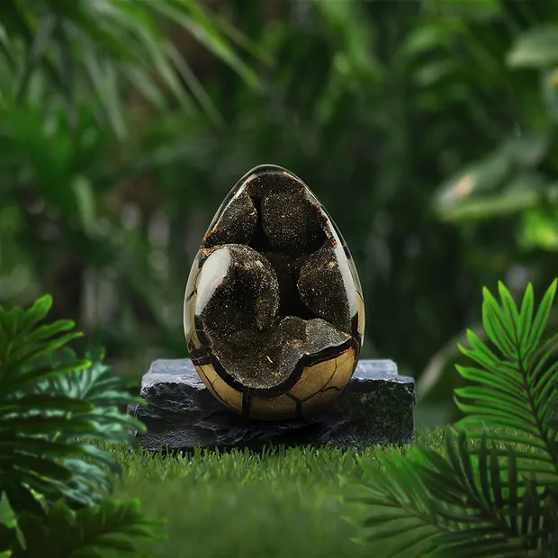 Dragon egg Septarian, 14cm, unique 017 | Schreier gems, healing stones & jewelry