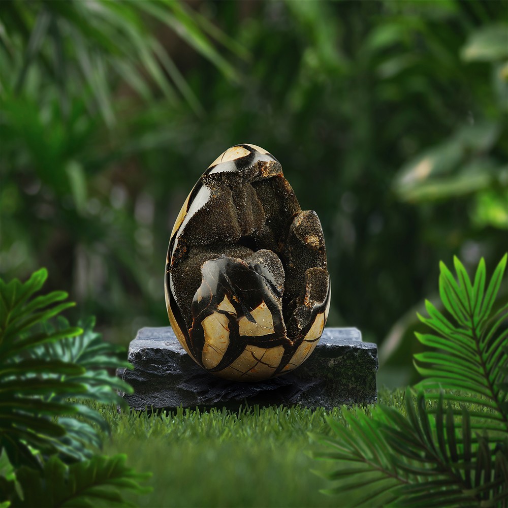 Septaria huevo de dragón, 15cm, única 018 | Marco Schreier