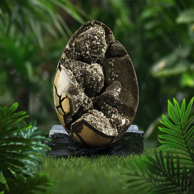 Septaria huevo de dragón, 19,5cm, única 020 | Marco Schreier