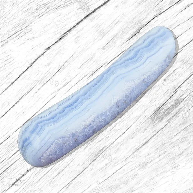 Longstone Chalcedon Unikat 013, 12cm | Schreier Edelsteine, Heilsteine & Schmuck