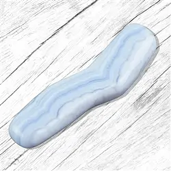 2813045016 Longstone Chalcedon Unikat 016, 11cm | Schreier Edelsteine, Heilsteine & Schmuck