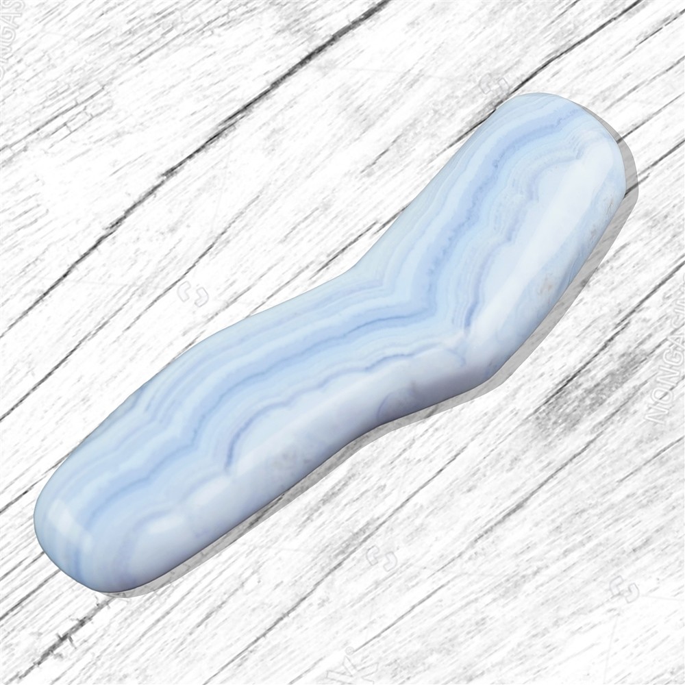 Longstone chalcedony unique specimen 016, 11cm | gems, healing stones & jewelry