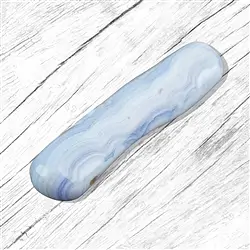 2813045018 Longstone calcedonia espécimen único 018, 11cm | Marco Schreier