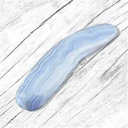 2813045020 Longstone Chalcedon Unikat 020, 12cm | Schreier Edelsteine, Heilsteine & Schmuck