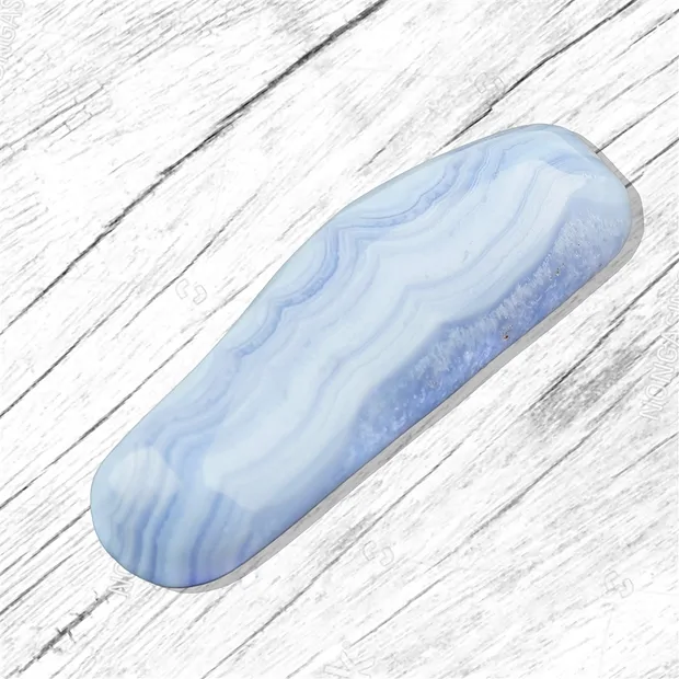 Longstone Chalcedon Unikat 021, 10cm | Schreier Edelsteine, Heilsteine & Schmuck