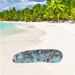 2813196023 Larimar, 7,4 cm, unico 023 | gemme, pietre curative e gioielli all'ingrosso