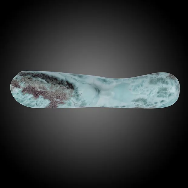 Longstone Larimar, 10,7cm, Unikat 031 | Edelsteine, Heilsteine & Schmuck-Handel