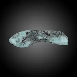 2813196032 Larimar, 9,8 cm, pezzo unico 032 | Gemme Schreier, pietre curative e gioielli