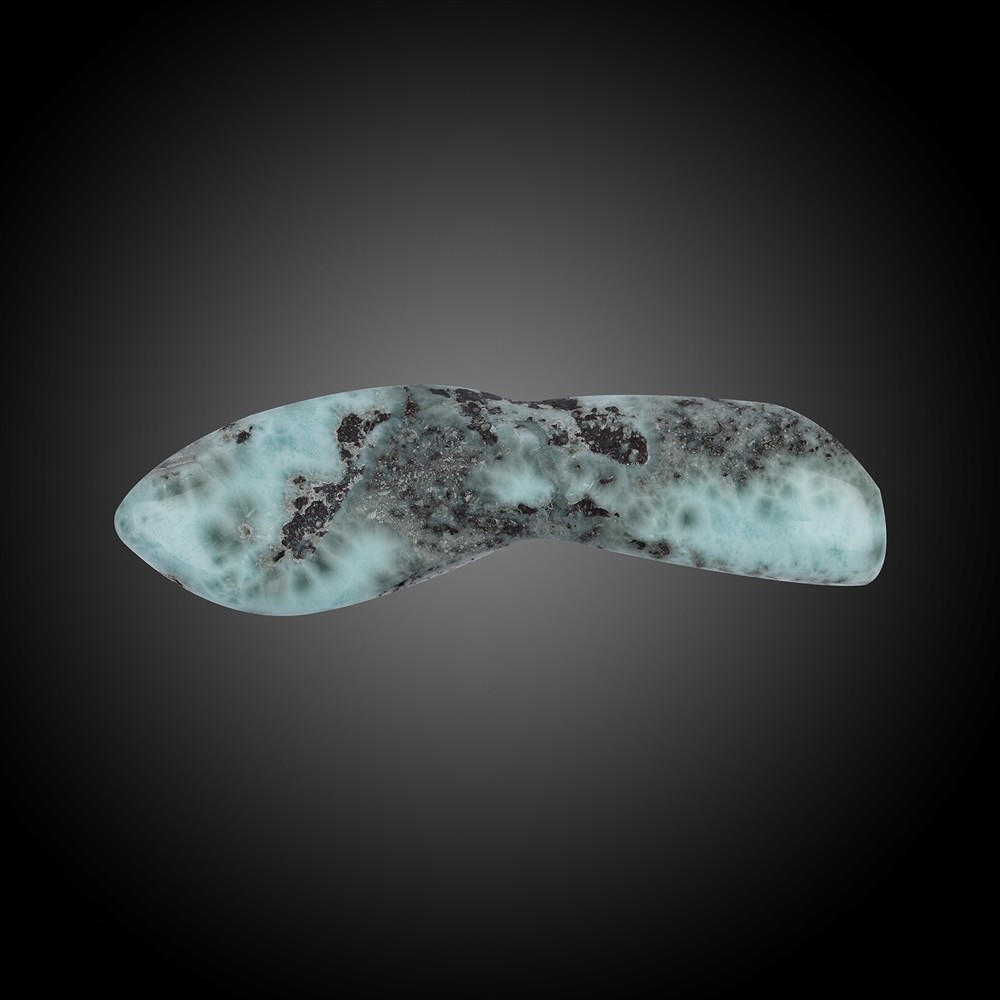 Larimar, 9,8 cm, pezzo unico 032 | Gemme Schreier, pietre curative e gioielli