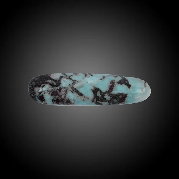 Longstone Larimar, 8,6cm, Unikat 034 | Schreier Edelsteine, Heilsteine & Schmuck
