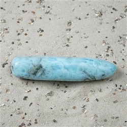 2813196036 Longstone Larimar, 8,9cm, Unikat 036 | Schreier Edelsteine, Heilsteine & Schmuck