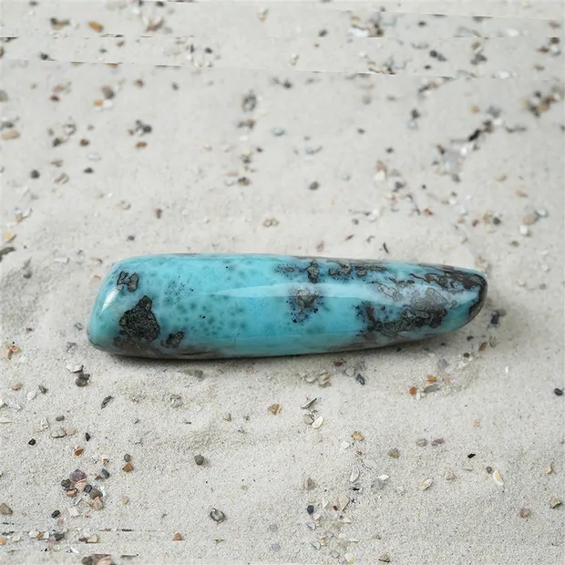 Longstone Larimar, 8,9cm, Pièces uniques 042 | Marco Schreier