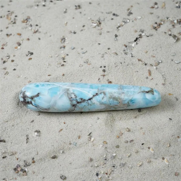 Piedra Larimar, 9,9cm, único 045 | Marco Schreier