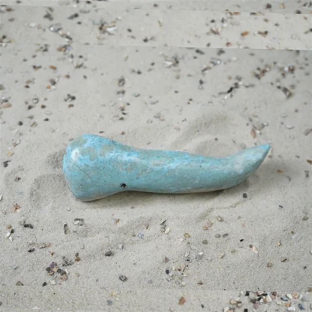 Piedra Larimar, 9,5cm, único 048 | Marco Schreier