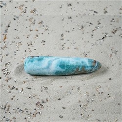 2813196054 Larimar, 9,5 cm, pezzo unico 054 | Gemme Schreier, pietre curative e gioielli