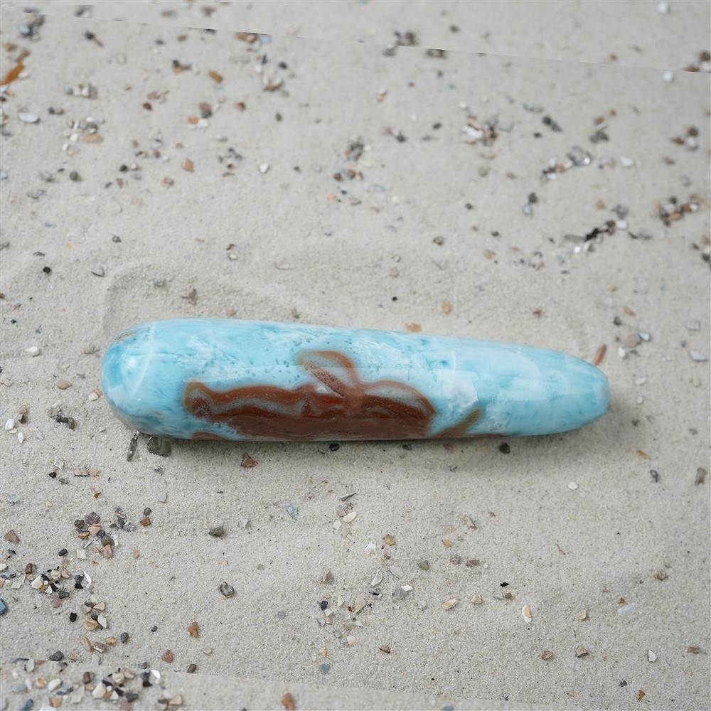 Piedra Larimar, 10,4cm, único 057 | Marco Schreier