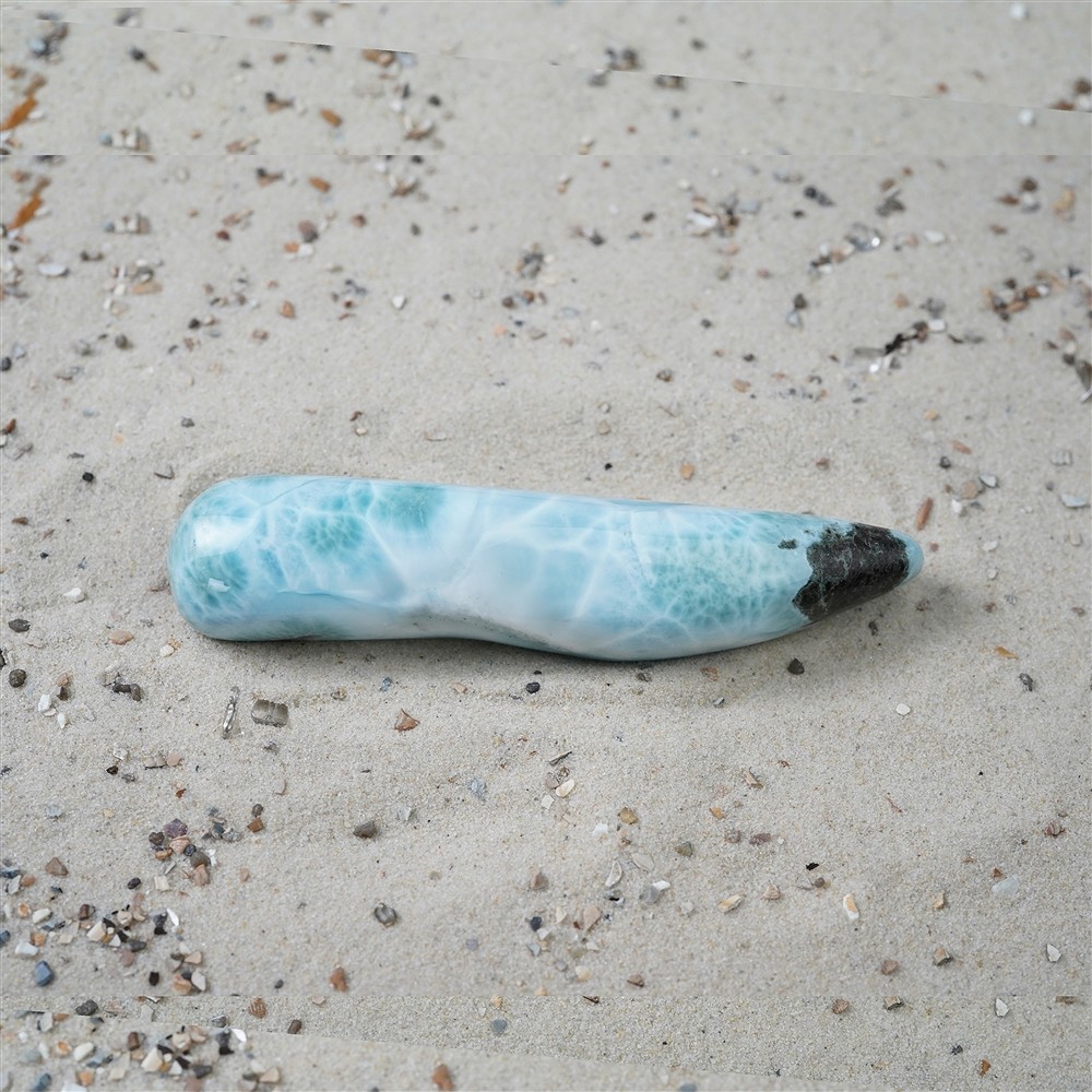 Larimar, 10,3 cm, unico 058 | gemme, pietre curative e gioielli all'ingrosso