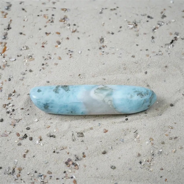 Longstone Larimar, 9,3cm, unique 059 | wholesaler gems, healing stones & jewelry