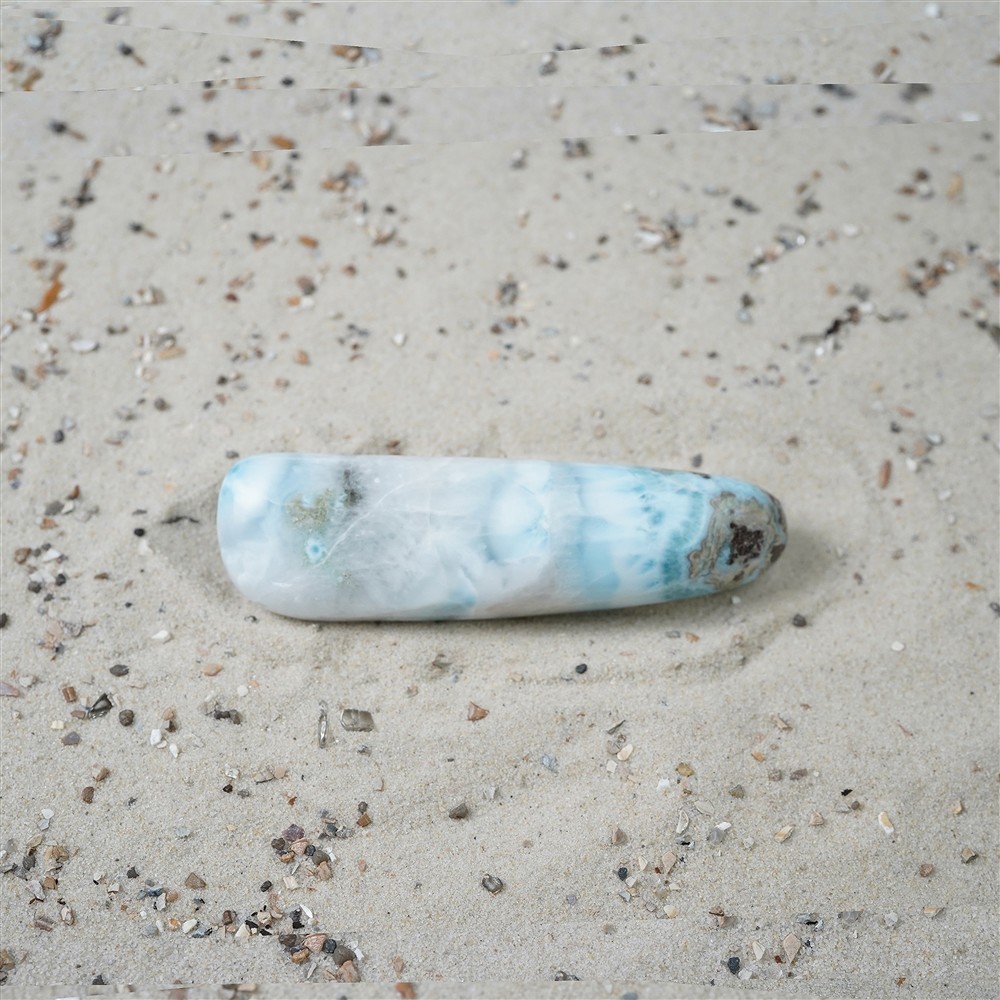 Larimar, 9,0 cm, unico 063 | gemme, pietre curative e gioielli all'ingrosso