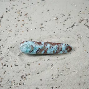 Longstone Larimar, 9,0cm, Unikat 069 | Schreier Edelsteine, Heilsteine & Schmuck