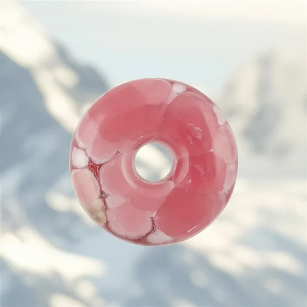 Rodocrosita donut, 3,5 cm, único 001 | Marco Schreier