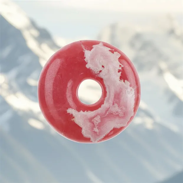 Rodocrosita donut, 3,8 cm, único 007 | Marco Schreier