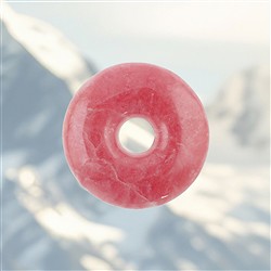 2814130009 Donut Rhodochrosite, 3,9cm, Pièces uniques 009 | Marco Schreier