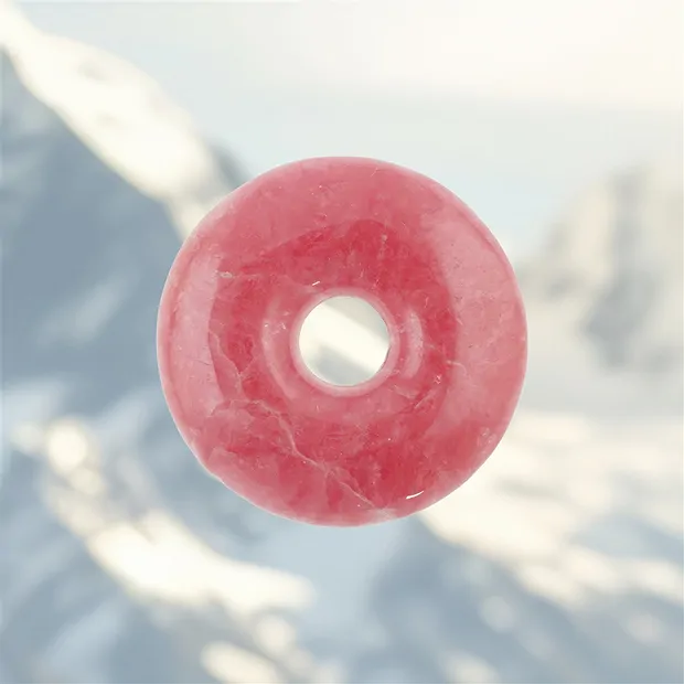 Donut Rhodochrosit, 3,9cm, Unikat 009 | Edelsteine, Heilsteine & Schmuck-Handel