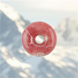 2814130010 Donut Rhodochrosit, 3,3cm, Unikat 010 | Edelsteine, Heilsteine & Schmuck-Handel