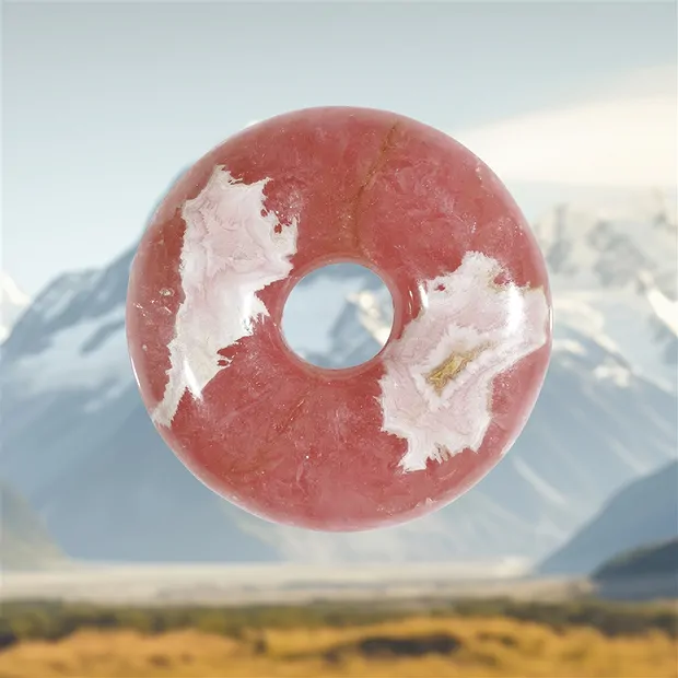 Rodocrosita donut, 3,4 cm, único 015 | Marco Schreier
