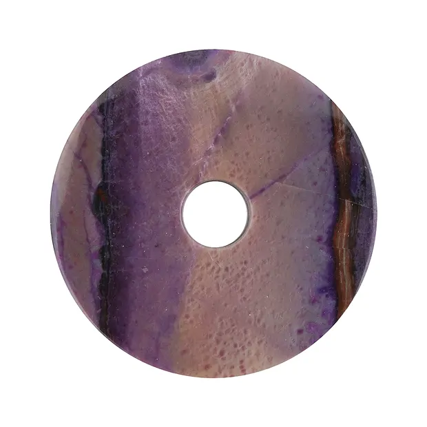 Scheibe Sugilith, 5,0cm, Unikat 026 | Schreier Edelsteine, Heilsteine & Schmuck