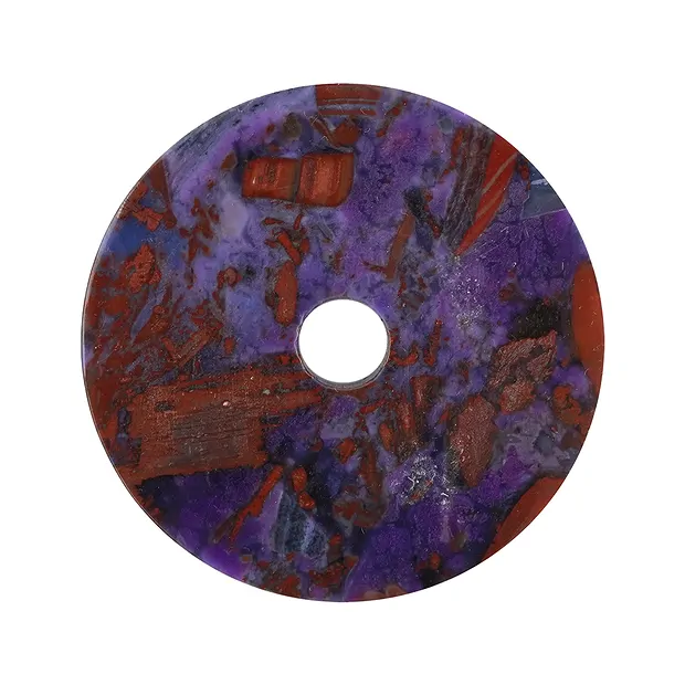 Disco de Sugilita, 5,0 cm, único 029 | Marco Schreier