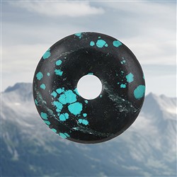 2814155014 Donut Turquesa (estabilizado), 4,2cm, único 014 | Marco Schreier