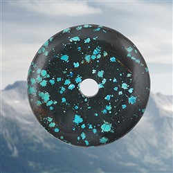 2814155024 Donut Turquesa (estabilizado), 5,5cm, único 024 | Marco Schreier