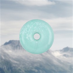 2814155028 Donut Turquoise (stab.), 3,5cm, Pièces uniques 028 | Marco Schreier