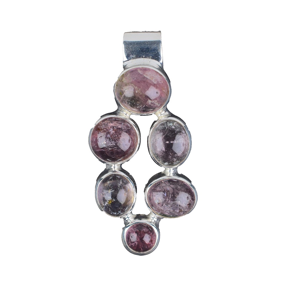 Pendant tourmaline unique 085 | minerals trade - gems, healing stones & jewelry