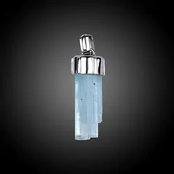 2815022006 Pendant Aquamarine unique 006 | minerals trade - gems, healing stones & jewelry