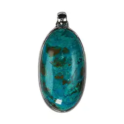 2815051003 Anhänger Chrysokoll Unikat 003, 62x30 mm | GH Edelsteine, Heilsteine & Schmuck