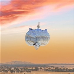 2815120033 Ciondolo Opale Boulder unico 033, 3,8 cm | grossista gemme e pietre curative