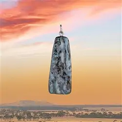 2815120039 Pendant Boulder Opal unique 039, 5.8cm | Schreier gems, healing stones & jewelry