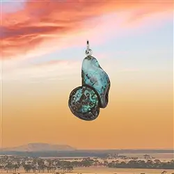 2815120040 Pendant Boulder Opal unique 040, 4.9 cm | wholesaler gems & healing stones