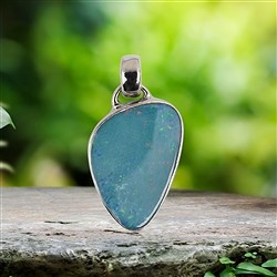 2815120045 Anhänger Opal-Dublette, 2,8cm, Unikat 045 | GH Edelsteine, Heilsteine & Schmuck